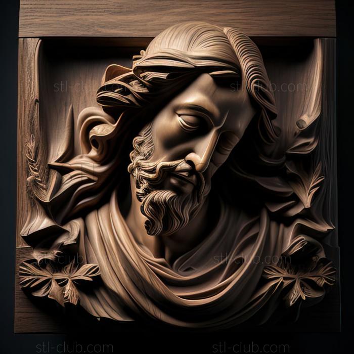 3D model st jesus (STL)